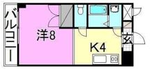 ウエストビル松山の間取り画像