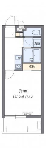 クレイノハピネスⅡの間取り画像