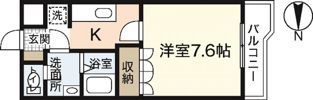 シェルル大町の間取り画像