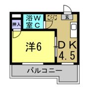 メゾン叶の間取り画像