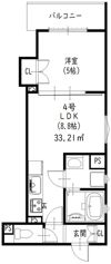 クリエオーレ牧野本町の間取り画像