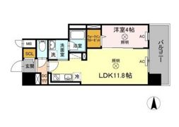 TWIN TOWERS AZUKIの間取り画像