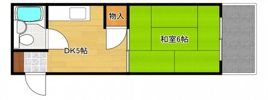 コテージミタキの間取り画像