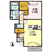 ルミエールオッツ A棟の間取り画像