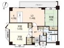 メゾンY古江の間取り画像