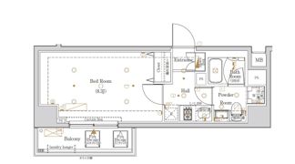 The Log日本橋／ザ ログ日本橋の間取り画像