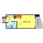 AFFLUENCE難波の間取り画像