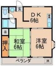 香流東マンションの間取り画像