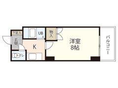 カルティエ城北通りの間取り画像