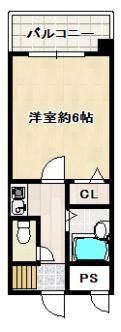 ラフォーレ1番館の間取り画像
