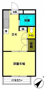 サンパークMKの間取り画像