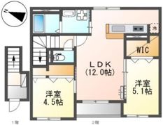 セゾンの間取り画像