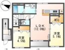 セゾンの間取り画像