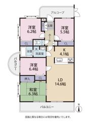 アーバンライフ楊子 412の間取り画像