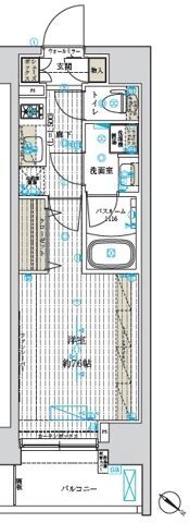 フュージョナル浅草FORESTの間取り画像