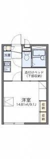 レオパレス久宝寺の間取り画像