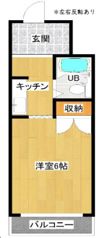 キングコーポ堂山の間取り画像