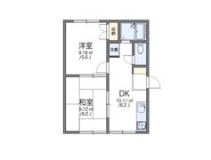 レオパレス草加西町の間取り画像