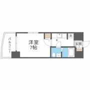 セレニテ桜川駅前プリエの間取り画像