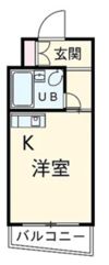 シャローム国分寺の間取り画像