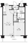 ブランネージュ多摩川の間取り画像