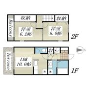 raffine fleurⅡA棟の間取り画像