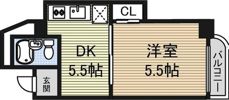 ハートイン仲田N棟の間取り画像
