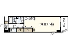 Le Chat 壱番館の間取り画像