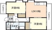 ピュアハイム古市橋の間取り画像