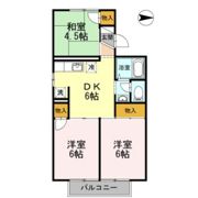 パレーシャル平野 A棟の間取り画像