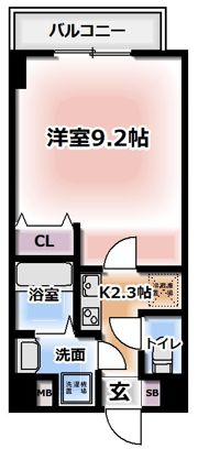 グランツ寝屋川の間取り画像