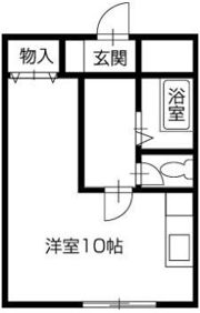 ステューディオ福島の間取り画像