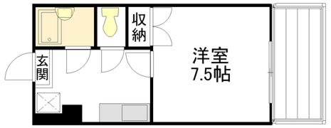 ソレイユ白島の間取り画像