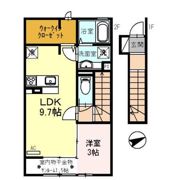 メゾンボヌールの間取り画像