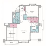 レジディア葛西の間取り画像