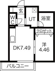 あさひレジデンス表町の間取り画像