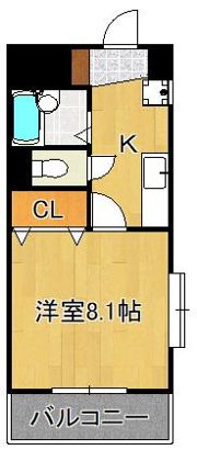 アーバンハイツ南台の間取り画像