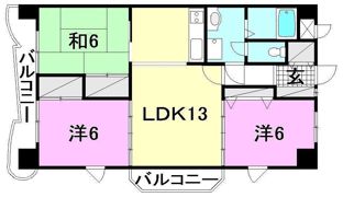 グランドール福音寺の間取り画像