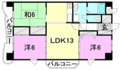 グランドール福音寺の間取り画像