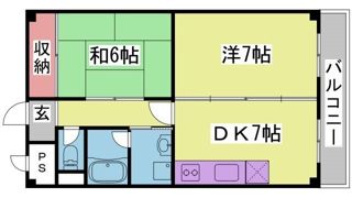 サンヒルズ西灘の間取り画像