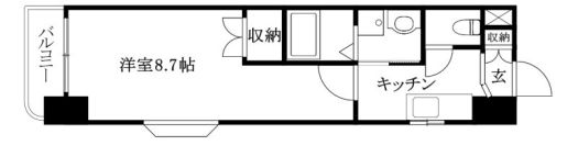 メトロコア西市駅の間取り画像