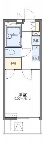 レオパレスリョーヒーナの間取り画像