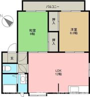 メゾンパストラルの間取り画像