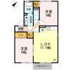 B－axisみのの間取り画像