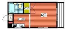 メゾン東雲Ⅰの間取り画像