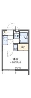 レオパレスヴァンベールⅡの間取り画像