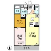 サニーハイム宮の町の間取り画像