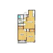 栄光マンションの間取り画像