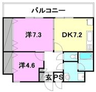 朝日プラザステーションコア松山の間取り画像