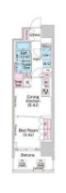 コンフォリア北堀江一丁目の間取り画像